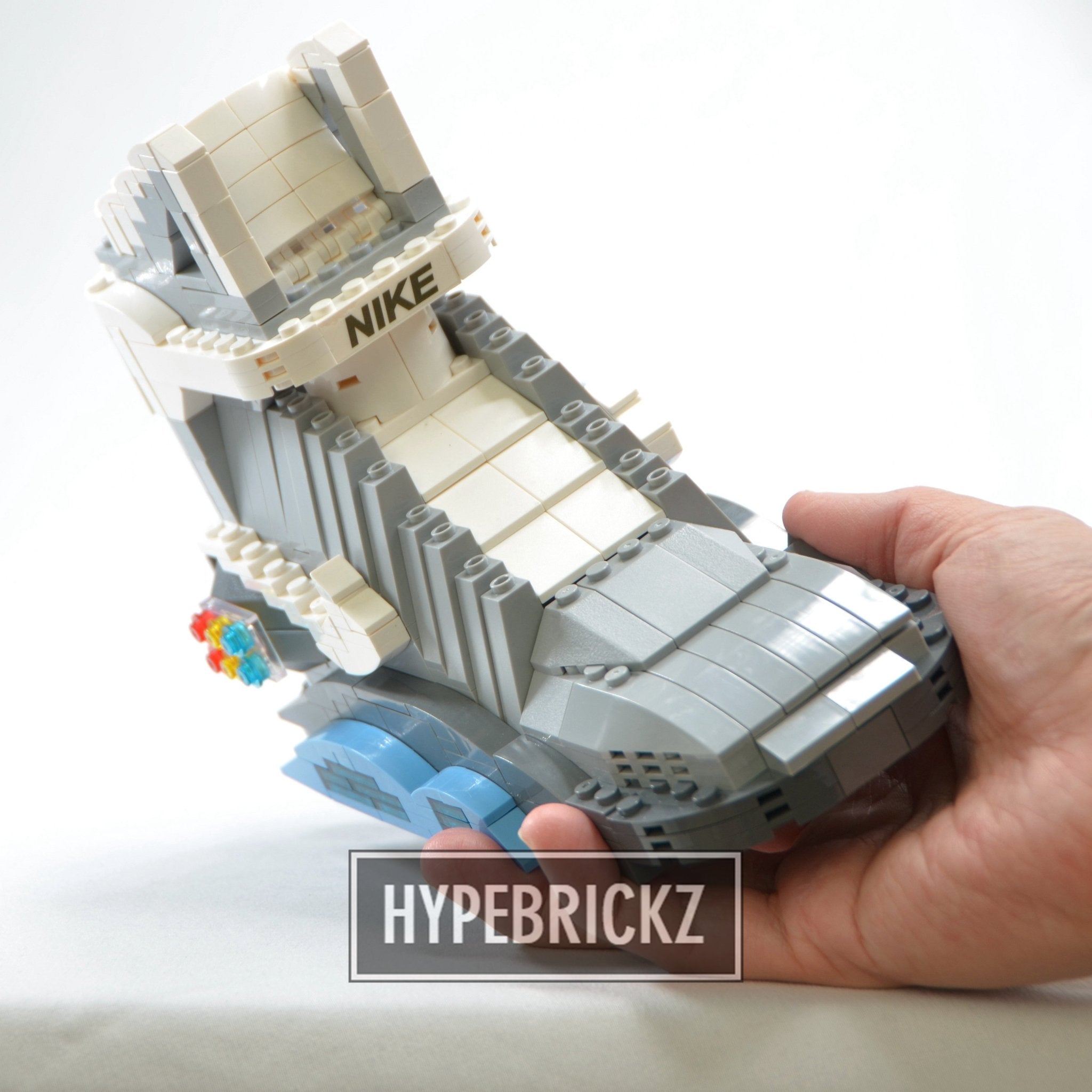 LARGE Air Mag Back to the Future Sneaker Bricks Sneaker 3D Puzzle Bu HYPEBRICKZ